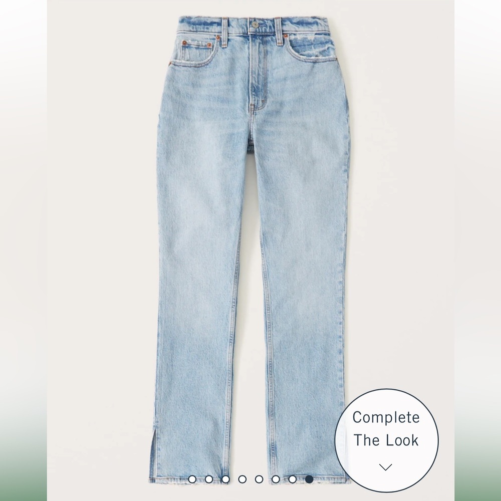 Ultra High Right 90s Straight Jeans